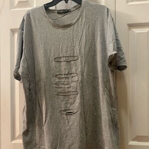 “Tailored Recreation” Men’s Gray Short Sleeve T-Shirt. Size: 2X-Large.
